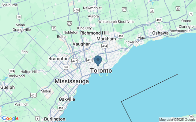 Kaart met locatie Casa Loma